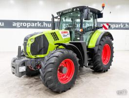 Claas Arion 610 (3671 üzemóra) Hexashift 24/24 50 km/h váltó, rugózott híd, rugózott fülke, légfék, John Deere motor, 4 pár hidraulikakör