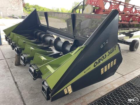 Oros SUN 6R 6 soros fix vázas napraforgó adapter, Claas Tucano/Lexion felfogatás