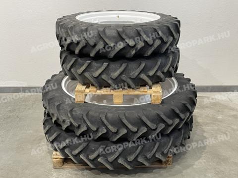 270/95R32 és 270/95R48 művelőkerék szett, állítható nyomtávval. New Holland, Case IH és Steyr traktorokhoz, Alliance gumizással