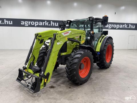 ÚJ Claas Arion 420 Quadrishift 16/16 40 km/h váltó, Claas FL 100 C homlokrakodó, FlexPilot, légfék, CIS, klíma, légrugós ülés, 3 pár hidraulikakör