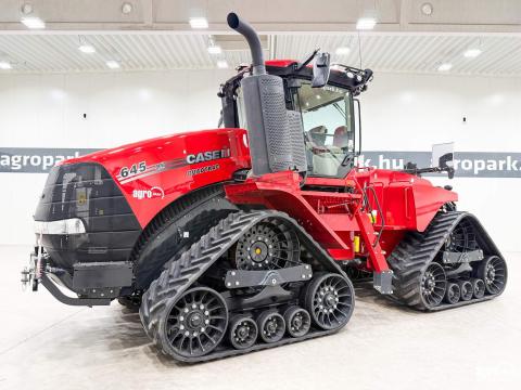 DEMO Case IH Quadtrac 645 (670 üzemóra) PowerDrive 16/2 40 km/h váltó, rugózott fülke, 6 pár hidraulikakör, 3 pont felfüggesztés, hátsó kardán
