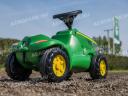 ÚJ John Deere 6150R játéktraktor. lábbal hajtós gyermektraktor kormányba épített dudával, 100% mosoly garanciával :)!