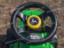ÚJ John Deere 6150R játéktraktor. lábbal hajtós gyermektraktor kormányba épített dudával, 100% mosoly garanciával :)!
