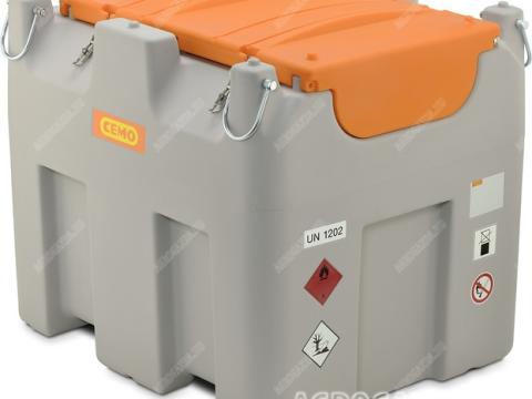 CEMO kombi üzemanyag és AdBlue tartály 850/100l, 12 V-os Bipump pumpával (ADR)
