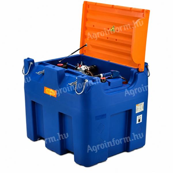 CEMO mobil AdBlue tartály 980l, 12 V-os pumpával