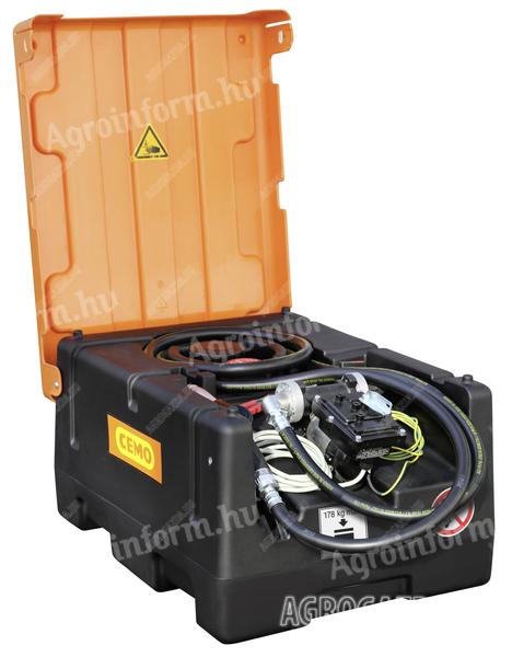 CEMO mobil benzintartály 120l 12V-os pumpával