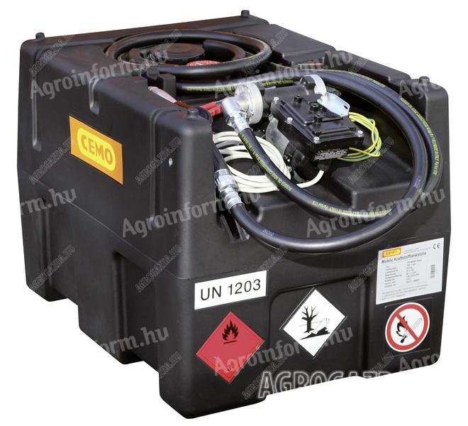 CEMO mobil benzintartály 190l 12V-os pumpával