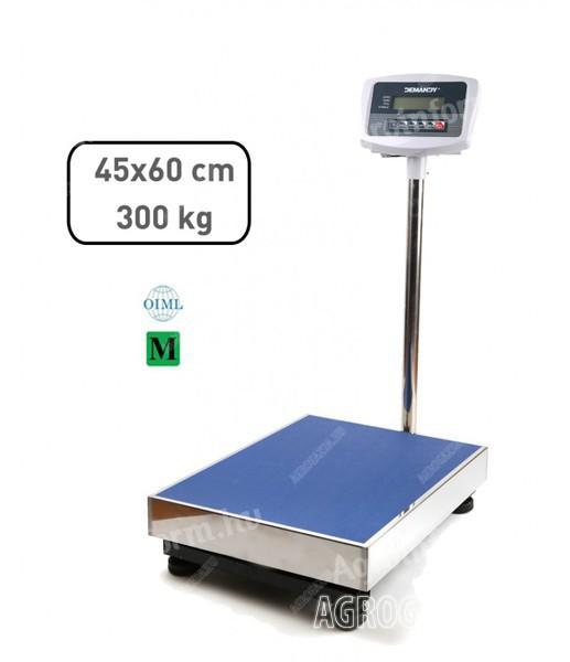 TCS-B-300 raktári, ipari mérleg