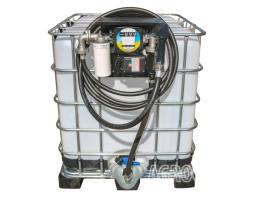 1000 l-es IBC tartály ADR-rel, fém csapos