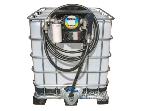 1000 l-es IBC tartály ADR-rel, fém csapos 1000 l-es IBC tartály ADR-rel, fém csapos