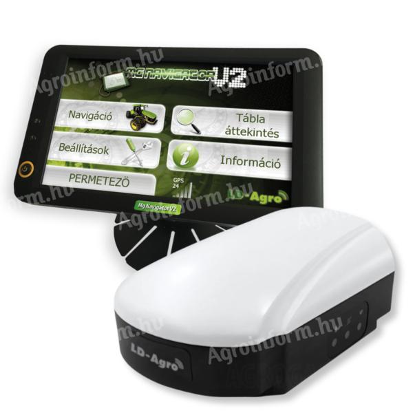 LD-Agro Mg Navigátor V2 sorvezető GeoX Pro 2 antennával