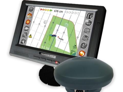 LD-Agro LineGuide 800 sorvezető GEO-X Pro GPS vevővel - Demo készülék LD-Agro LineGuide 800 sorvezető GEO-X Pro GPS vevővel - Demo készülék