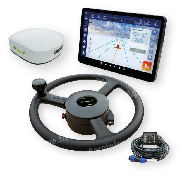 LD-Agro UniDrive 2 Pro - ISOBUS ready, nagy tudású robotpilóta rendszer