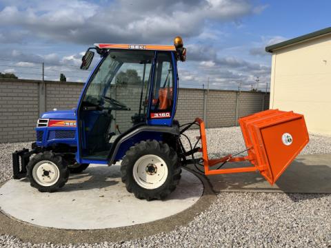 Szállító láda 130 cm-es, hidraulikus billentéssel, japán kistraktorokhoz, Komondor SZL-130/H Szállító láda 130 cm-es, hidraulikus billentéssel, japán kistraktorokhoz, Komondor SZL-130/H