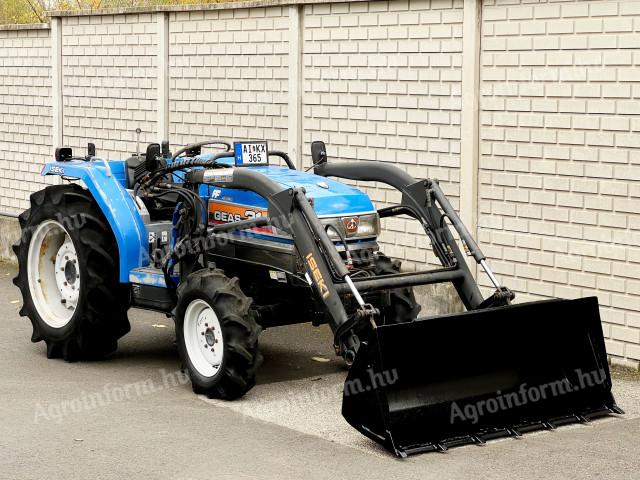 Iseki TG31FF High Speed homlokrakodóval japán kistraktor