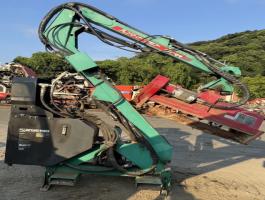 Szárzúzó 90 cm-es, hidraulikus oldalmozgatással és dőlésszögállítással, japán kistraktorokhoz, Sanyo - ZH44 - 1004