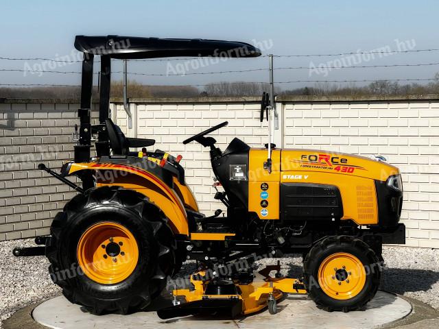 Fűnyíró 150 cm-es, Force 430 traktor has alatti fűnyíró adapter