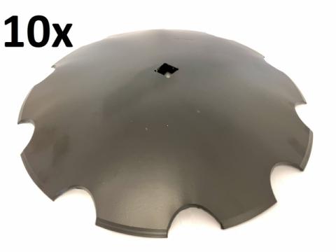 Tárcsalap 560mm (30x30), csipkés, (bóracél) AsahiParts, 10 darabos csomag Tárcsalap 560mm (30x30), csipkés, (bóracél) AsahiParts, 10 darabos csomag