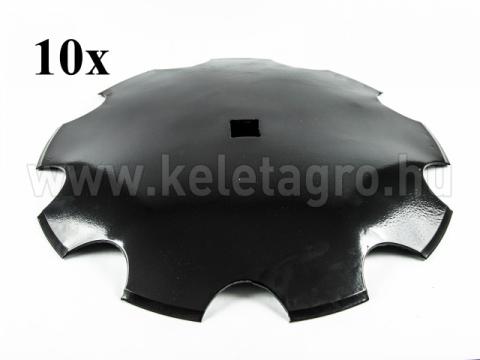 Tárcsalap 460mm, csipkés, (bóracél) AsahiParts, 10 darabos csomag Tárcsalap 460mm, csipkés, (bóracél) AsahiParts, 10 darabos csomag