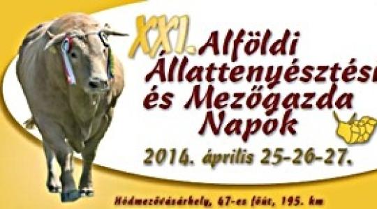 XXI. Alföldi Állattenyésztési és Mezőgazda Napok
