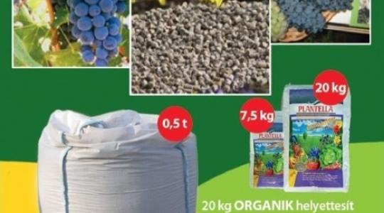 Szervestrágyázás Plantella Organikkal