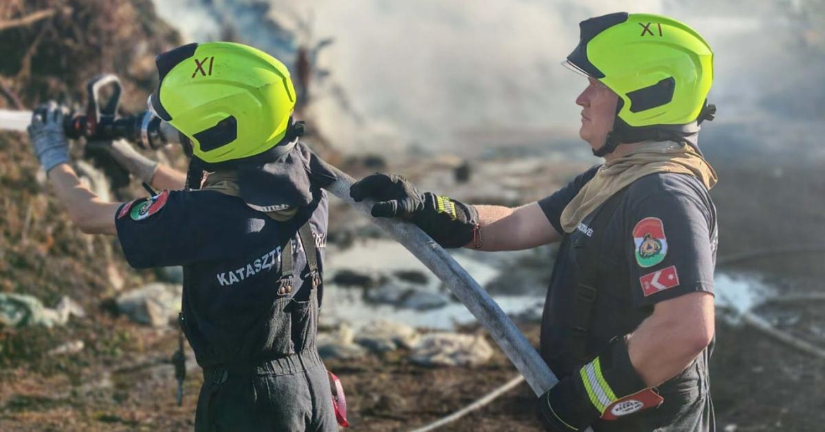 Borzalmas károk a tegnapi tűzeseteknél, egy házőrző kutya nem élte túl