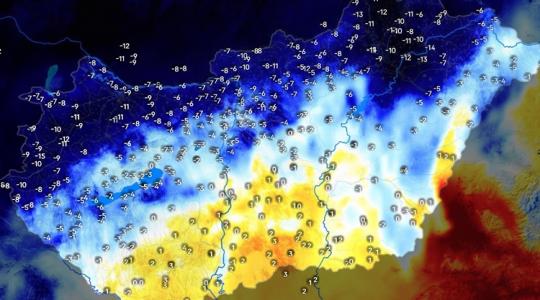 Kettészakadt az ország: lehűlés és heves zivatarok érkeznek