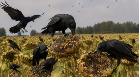 Egyre súlyosabb a kár: a gazdák országos aláírásgyűjtést indítottak a vetési varjak miatt