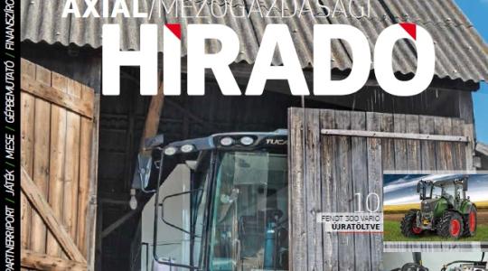 Itt az új AXIÁL Mezőgazdasági Híradó! Itt az új AXIÁL Mezőgazdasági Híradó!