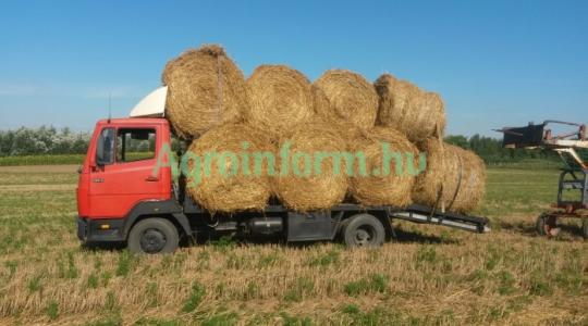 MTZ 82 LUX – és egy autómentő bálahordásra!