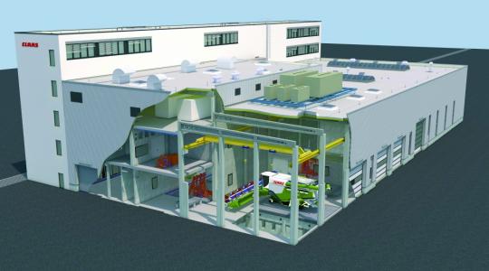 Több millió eurós beruházás a CLAAS központjában