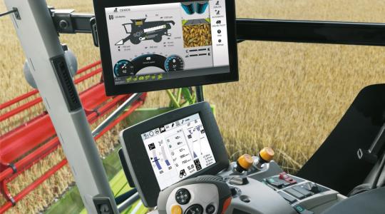 CLAAS bemutatja az új érintőképernyős CEBIS MOBILE-t minden 700/600 modellhez