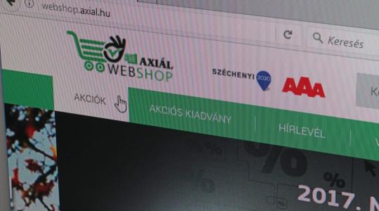Otthonról, kényelmesen – webshop.axial.hu