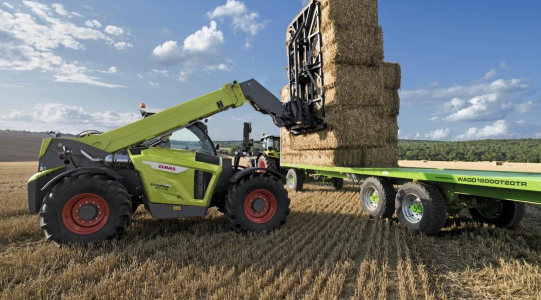 A CLAAS és a Liebherr koprodukciója: Itt az új SCORPION teleszkópos rakodó