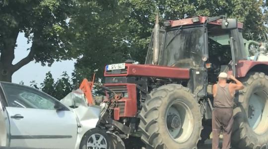 Szörnyű traktorbaleset Tolnanémedi és Simontornya között