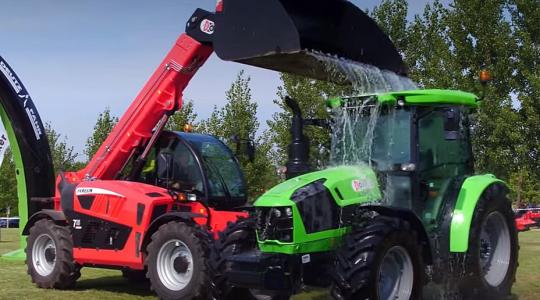 Deutz-Fahr traktorverseny, rally stílusban! – VIDEÓK