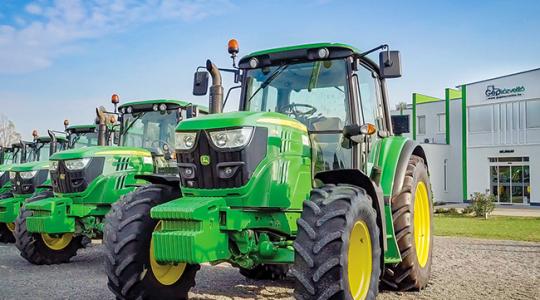 Új és használt John Deere gépek teljeskörű szolgáltatással