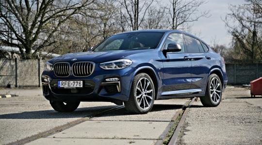 Telekjárók kíméljenek – BMW X4 M40i teszt