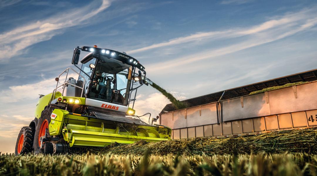 CLAAS JAGUAR silózó sok újdonsággal és új top modellel