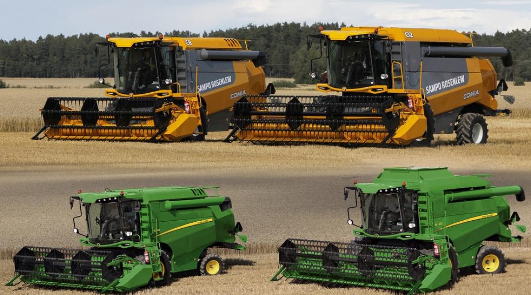 Leköszönnek az európai piacról a John Deere W330 és W440 kombájnok