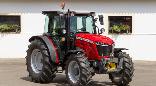 A Massey Ferguson 3700 AL széria mostantól mellsőhíd rugózással is elérhető