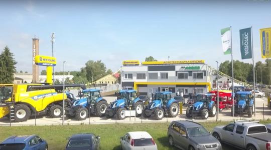 New Holland traktorok és kombájnok várnak rád Baján! – VIDEÓ!