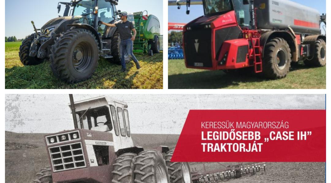 Vadonatúj Valtra modellcsalád és az ország legöregebb CASE IH traktora