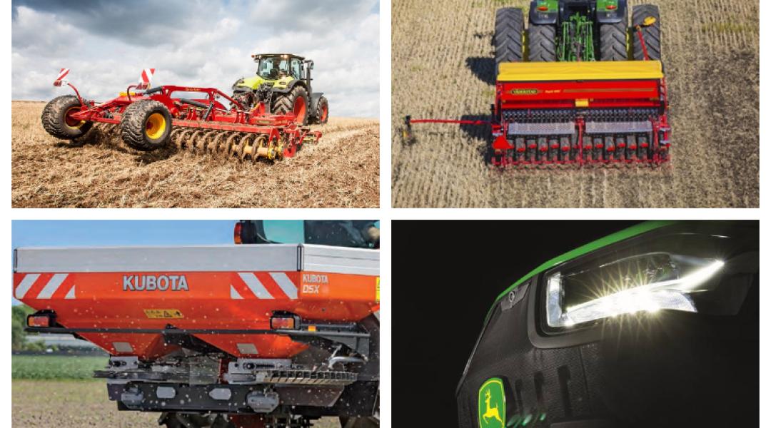 Mindentudó gabonavetőgép-család, új Kubota kompakt traktor és a 240 éves Lemken