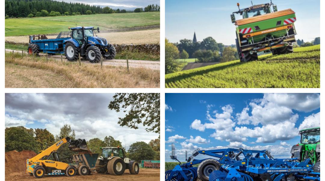 Új New Holland erőgép, elektromos JCB rakodó és még sok más