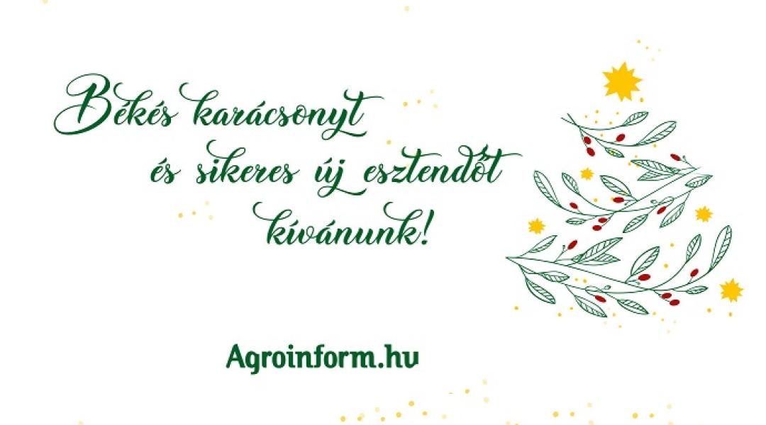 Boldog karácsonyt kíván az Agroinform.hu portál! 