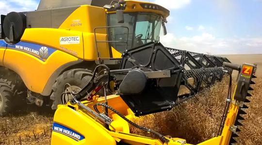 New Holland CR hektárfaló trió: Nincs megállás a ZDT GIGANT segítségével! – VIDEÓ!