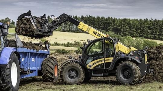 Az anyagmozgatás mesterei: New Holland teleszkópos rakodók