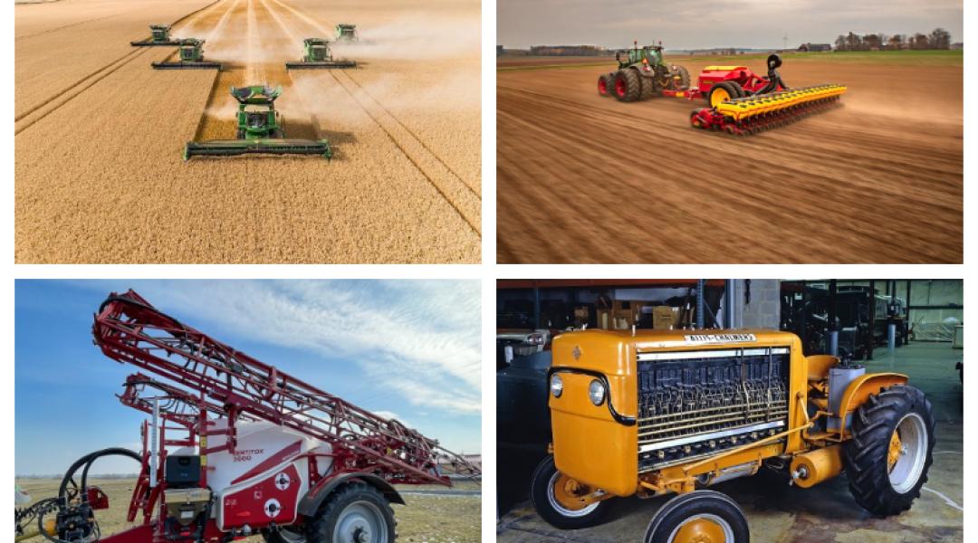 A jövő gépei és egy különleges traktor a feledés homályából