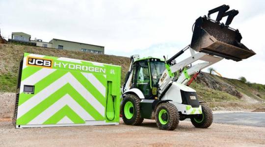 Hidrogénüzemű rakodókkal újít a JCB